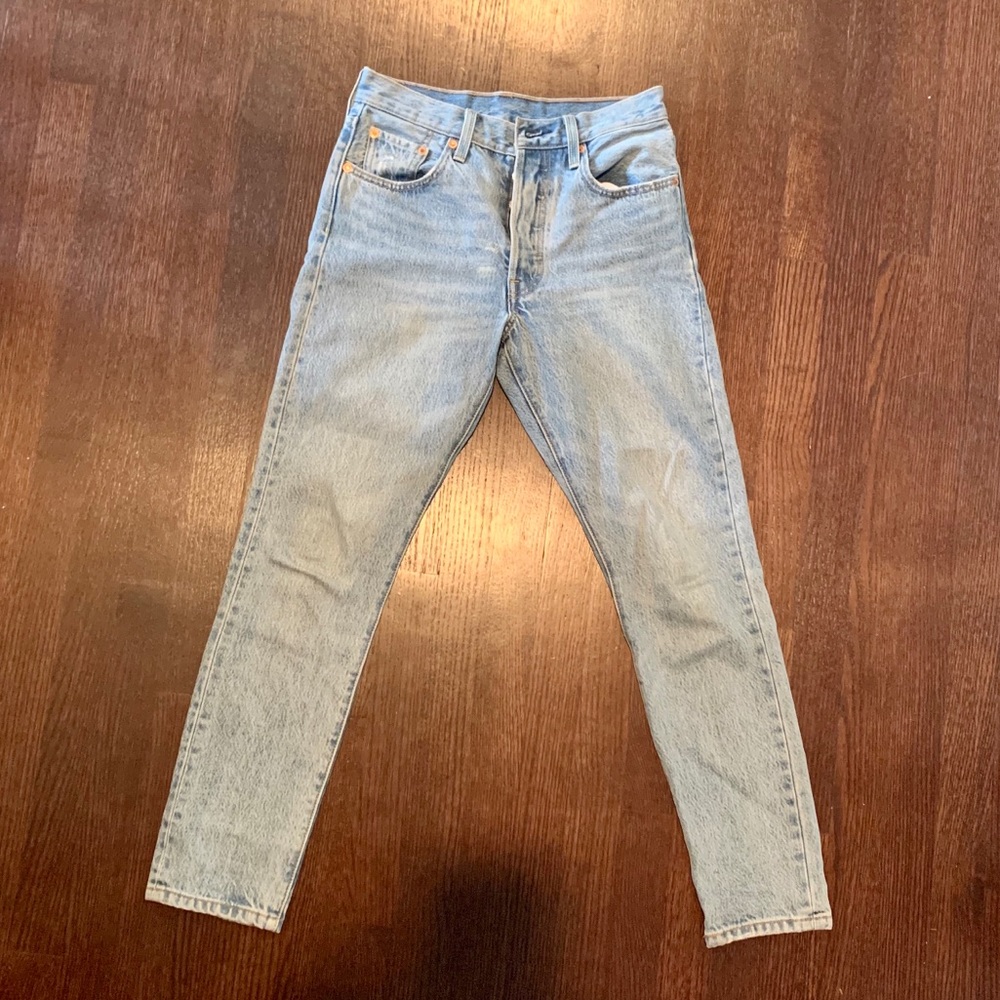 Levi’s high waisted 501 skinny jeans